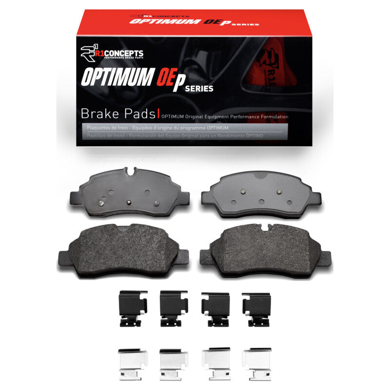 R1 2015-2019 Ford Transit-350 HD/DRW Rear R1 Optimum OE Pads & Hardware Kit