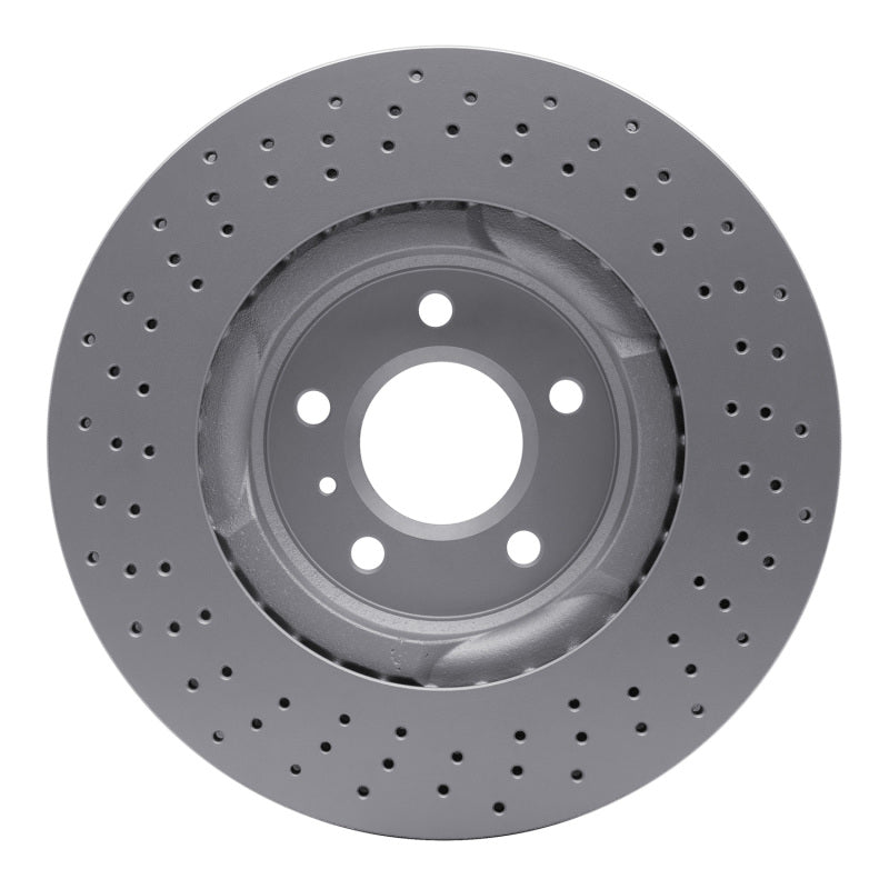 R1 05-08 Pontiac Grand Prix Front Drilled GeoSPEC Coated Rotor