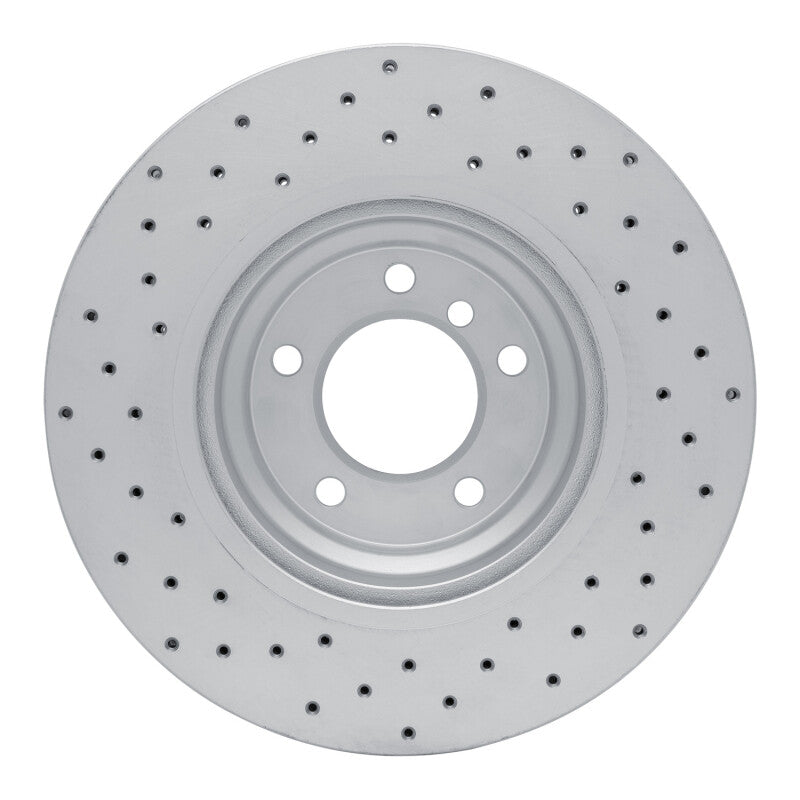 DFC 06-12 BMW X1 (Usa/Canada) Front Right Drilled Geoperformance Rotor