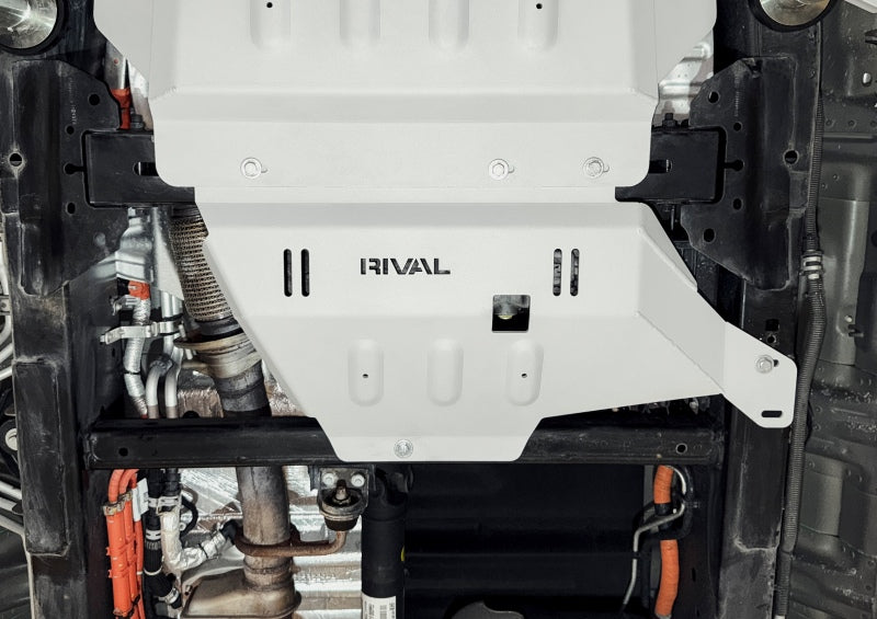 RIVAL 2015-2026 Ford F150 Ecoboost Powerboost Aluminum Transfer Case Skid Plate