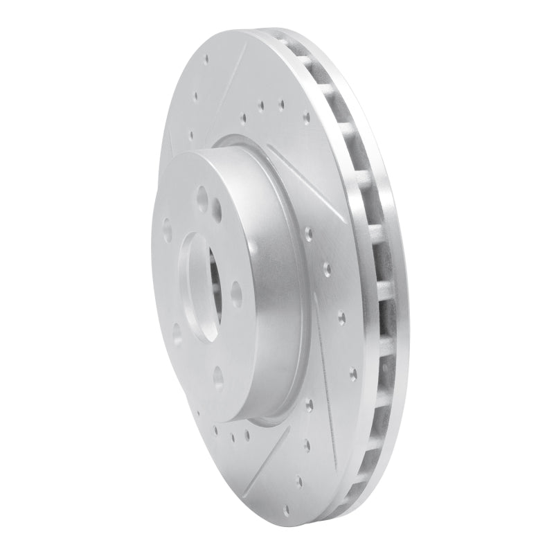 DFC 16-23 Mercedes-Benz Viano (Mexico) Front Left Drilled & Slotted Silver Brake Rotor