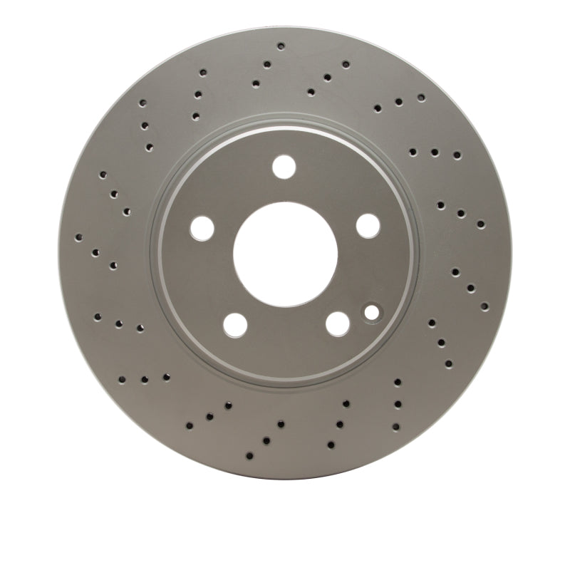 R1 02-06 Mercedes-Benz S500 Front Drilled GeoSPEC Coated Rotor