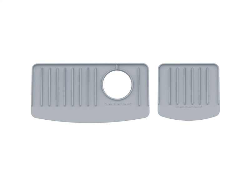WeatherTech Universal FaucetMat - Light Grey/Pebble