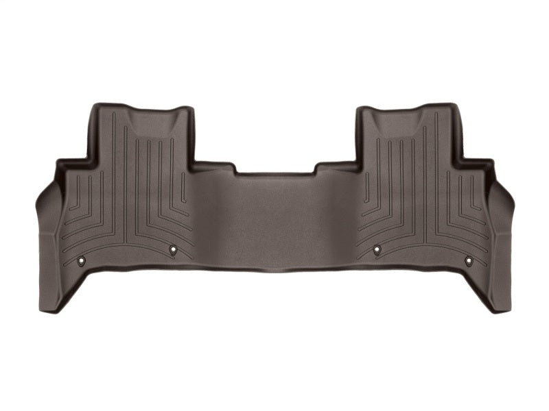WeatherTech 2017+ Land Rover Discovery Rear FloorLiner - Cocoa