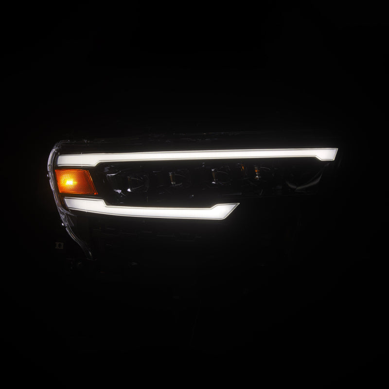 AlphaRex 25-26 Dodge Ram 1500 NOVA LED Proj Headlights- Alpha-Black w/Activ Lit/Seq Signal/Switchbk