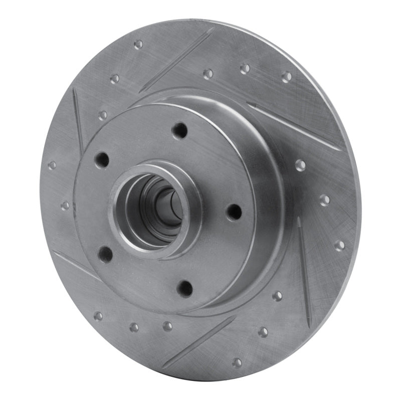 R1 02-11 Nissan APRio (Mexico) Front Left Drilled & Slotted Silver Brake Rotor