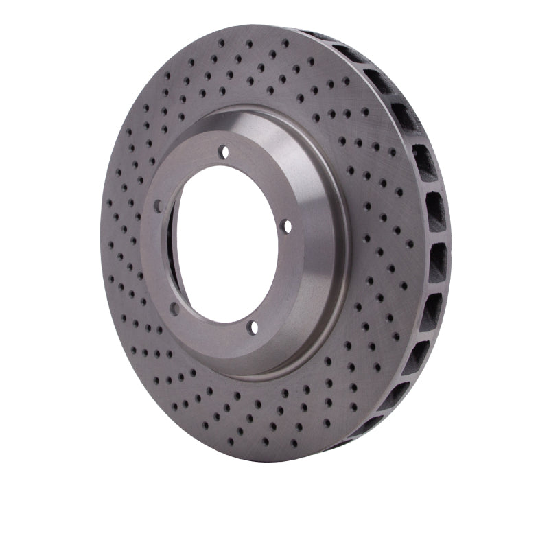 DFC 82-89 Porsche 911 Left Front Drilled Brake Rotor