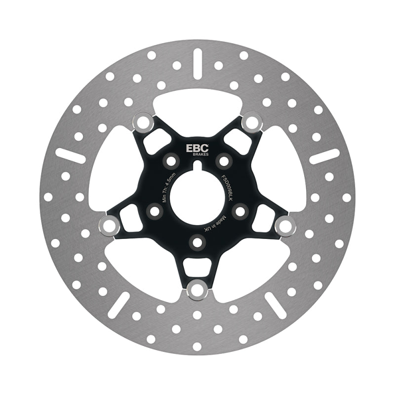 EBC 84-86 Harley-Davidson Dyna FX/FXE/FXS Front Black Chrome Rotor