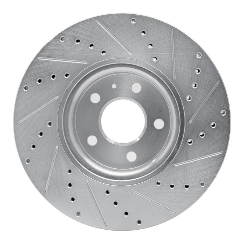 DFC 11-17 Audi A4 (USA/Canada) Front Left Drilled & Slotted Silver Brake Rotor