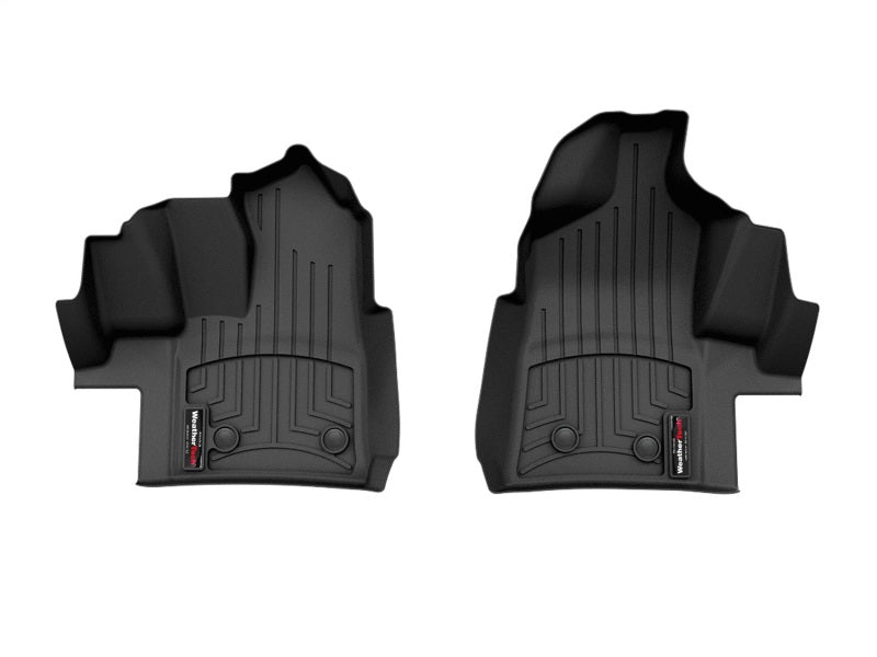 WeatherTech 22-24 Ford Transit Automatic w/Carpeted Floor Front FloorLiner - Black