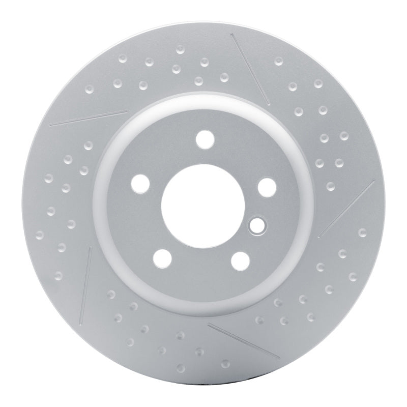 R1 13-21 BMW 430I xDrive Rear Carbon Alloy GeoMET Dimpled & Slotted Rotor