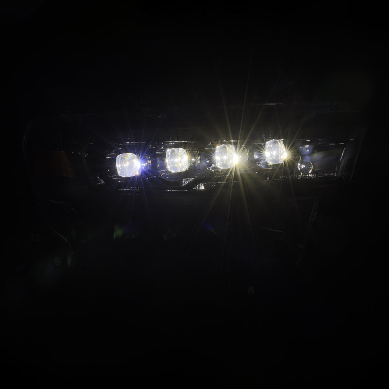 AlphaRex 25-26 Dodge Ram 1500 NOVA LED Proj Headlights- Alpha-Black w/Activ Lit/Seq Signal/Switchbk