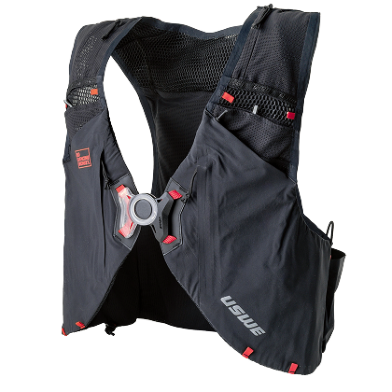 USWE ZIPPERED VST 25L DAYPACK Black