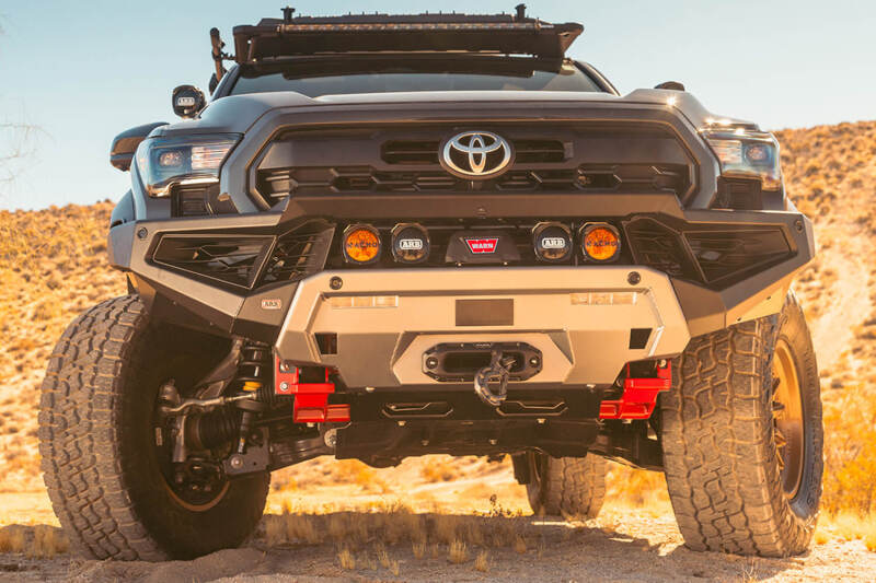 ARB 2024+ Toyota Tacoma Zenith Winch Bar - TXT Black