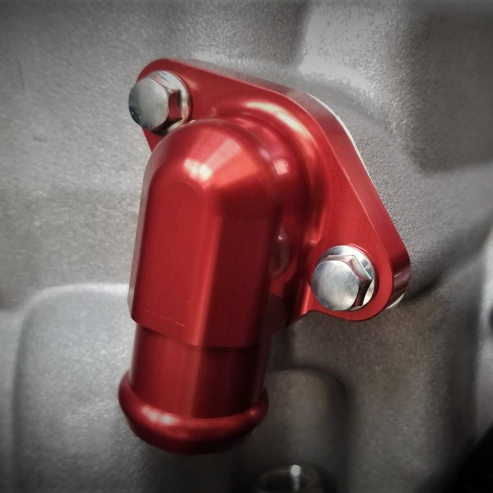 MSV Racing “OptiFlo” '89-'01 CR500 Cooling Power Package - Red Anodized image