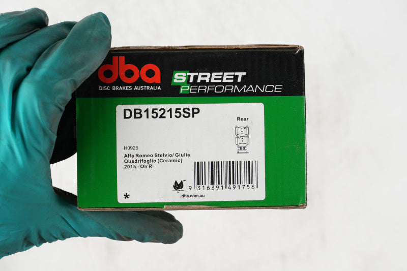 DBA 2016+ Alfa Romeo Giulia Quadrifoglio SP Performance Rear Brake Pads