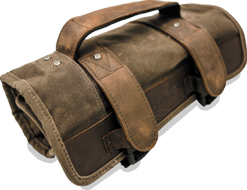 Burly Brand Voyager Tool Roll - Dark Oak