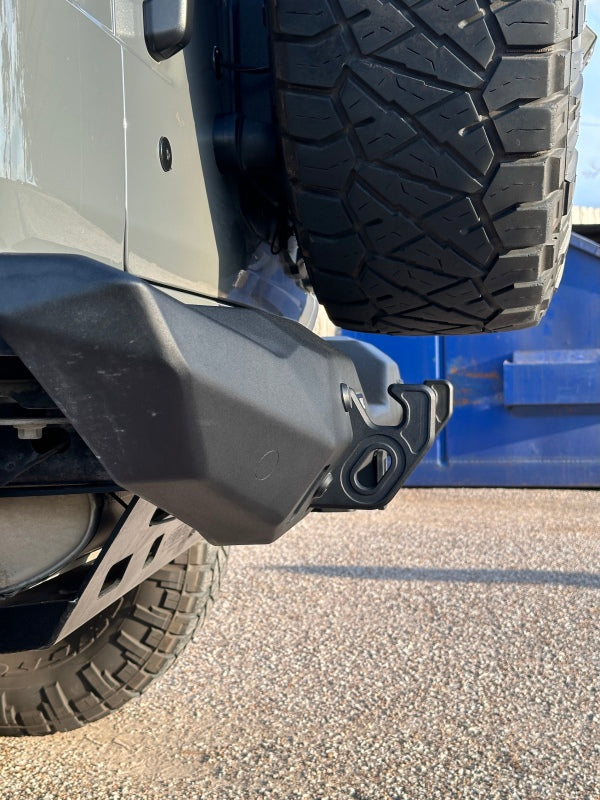 Rival 2018-2026 Jeep Wrangler JL Rear Aluminum Stubby Bumper