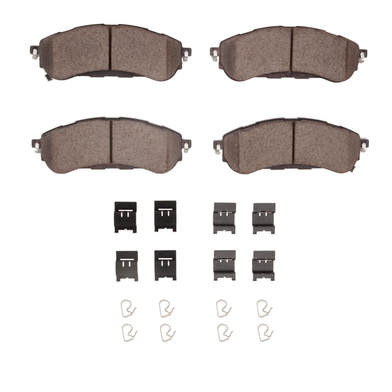 DFC 19-23 Ford Ranger (USA/Canada) Rear 4000 HybriDynamic Brake Pads and Hardware Kit