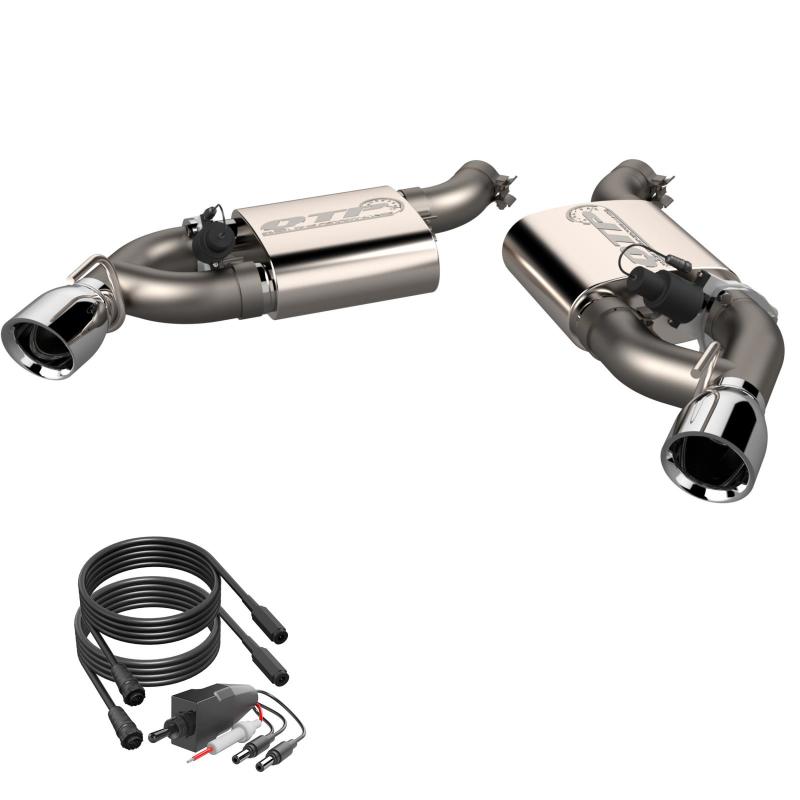 2016-2024 Chevrolet Camaro SS QTP Screamer Axle Back Dual Tip Bumper