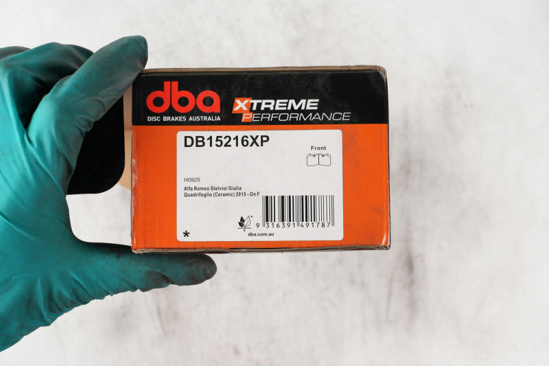 DBA 17-18 Alfa Romeo Giulia Quadrifoglio XP Performance Front Brake Pads