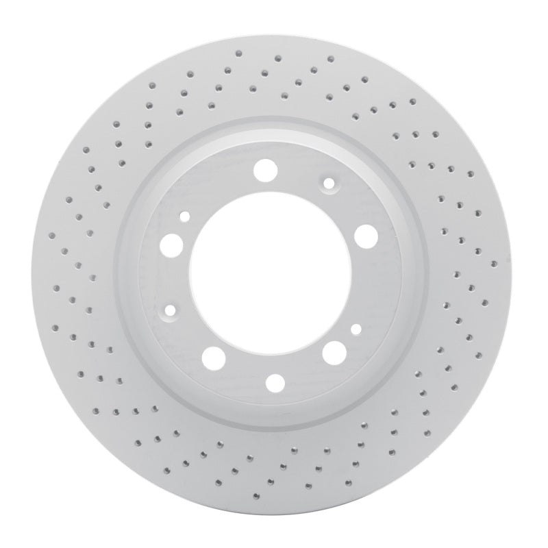 DFC 98-98 Porsche 911 Left Rear Drilled Hi-Carbon Alloy Geomet Coated Rotor