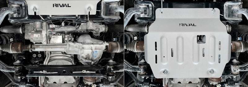 RIVAL 15-26 Ford F-150 EcoBoost/V8 21-26 Ford F-150 PowerBoost Aluminum Engine Skid Plate