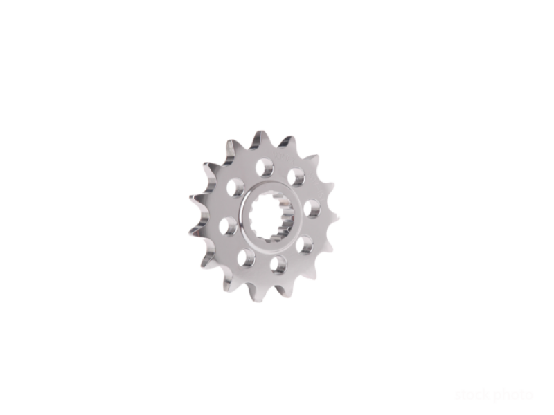 Vortex Racing Steel Front Sprocket 420 14 Tooth- Silver