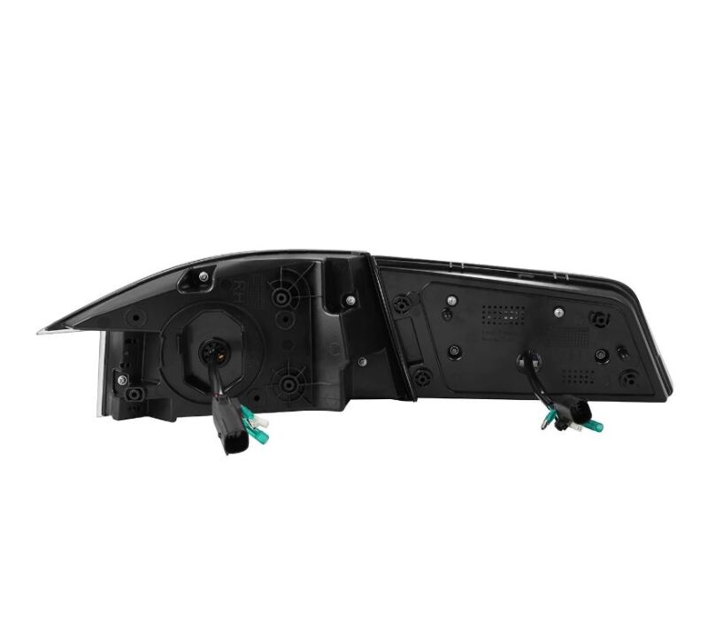 AlphaRex 12-21 Tesla Model S LUXX-Series LED Tail Lights - Black/Red (US Models Only)