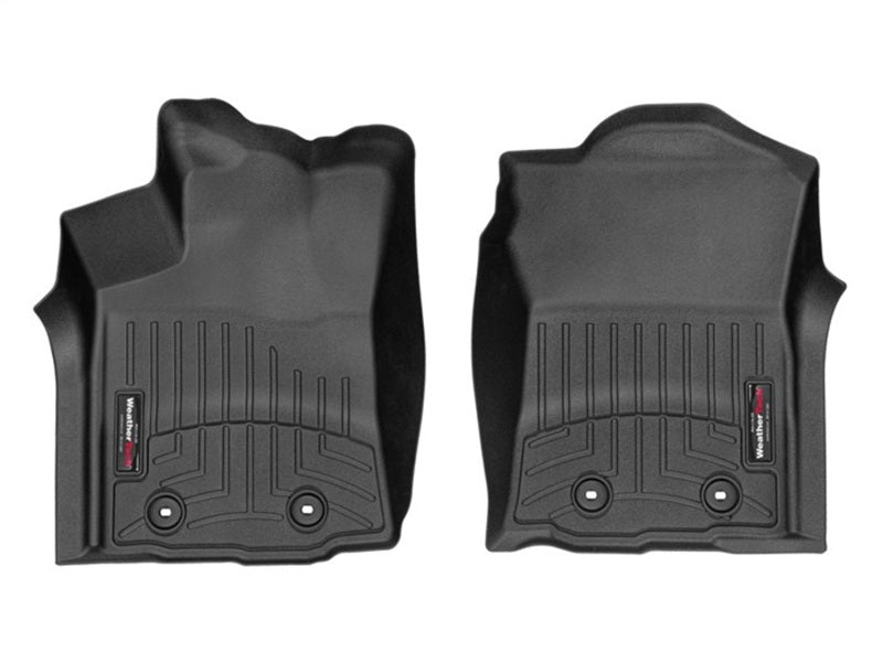 WeatherTech 2018-23 Toyota Tacoma Front FloorLiner - Black (Fits Access/Double Cab)