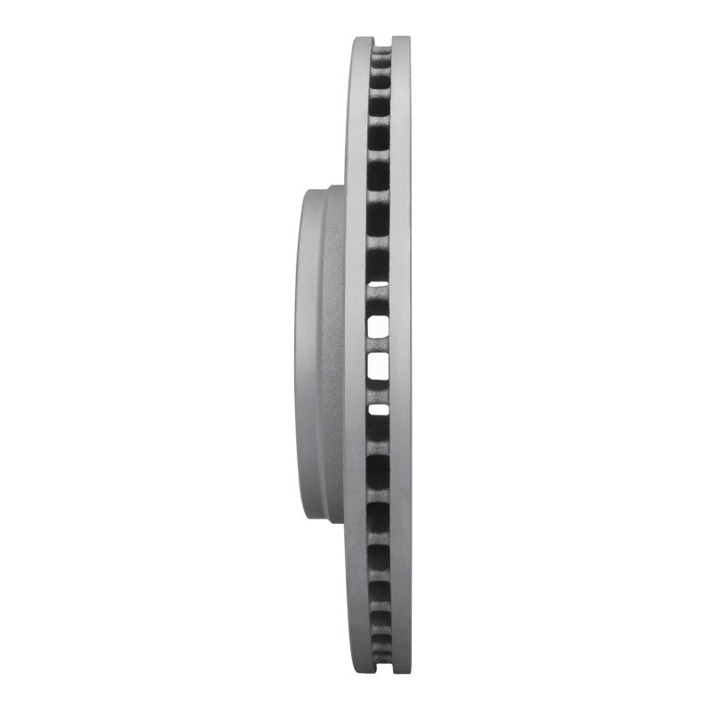 R1 12-18 Jeep Wrangler Front Left Drilled & Slotted Geo-Carbon Rotor