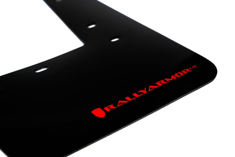 Rally Armor 23-26 Toyota GR Corolla Black UR Mud Flap w/Red Logo