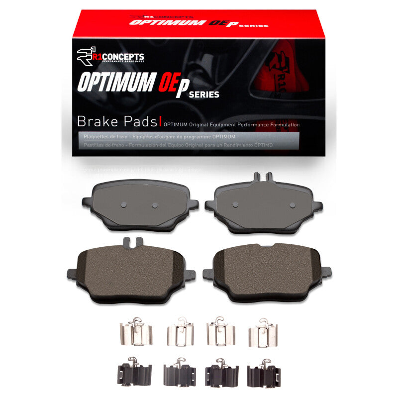 R1 2020-2023 Mercedes-Benz GLE350 Rear R1 Optimum OE Pads & Hardware Kit
