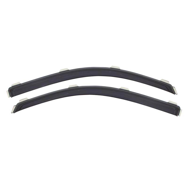 AVS 16-18 Honda Civic Coupe Ventvisor In-Channel Window Deflectors 2pc - Smoke