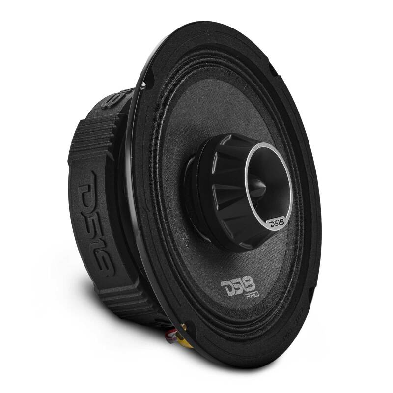 DS18 6.5in 200 Watts RMS 4 ohm Mid-Range Water Resistant Cone Shallow Loudspeaker