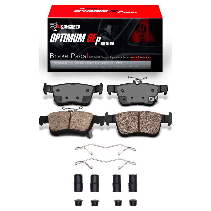 R1 2016-2025 Acura RDX Rear R1 Optimum OE Pads & Hardware Kit