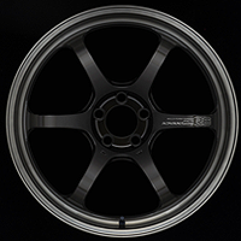 Advan R6 20x9.5 +35mm 5x114.3 Machining and Black Coating Graphite Wheel