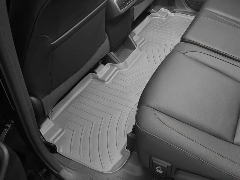 WeatherTech 2014+ Toyota Highlander Rear FloorLiner - Grey (Does Not Fit Hybrid Models)