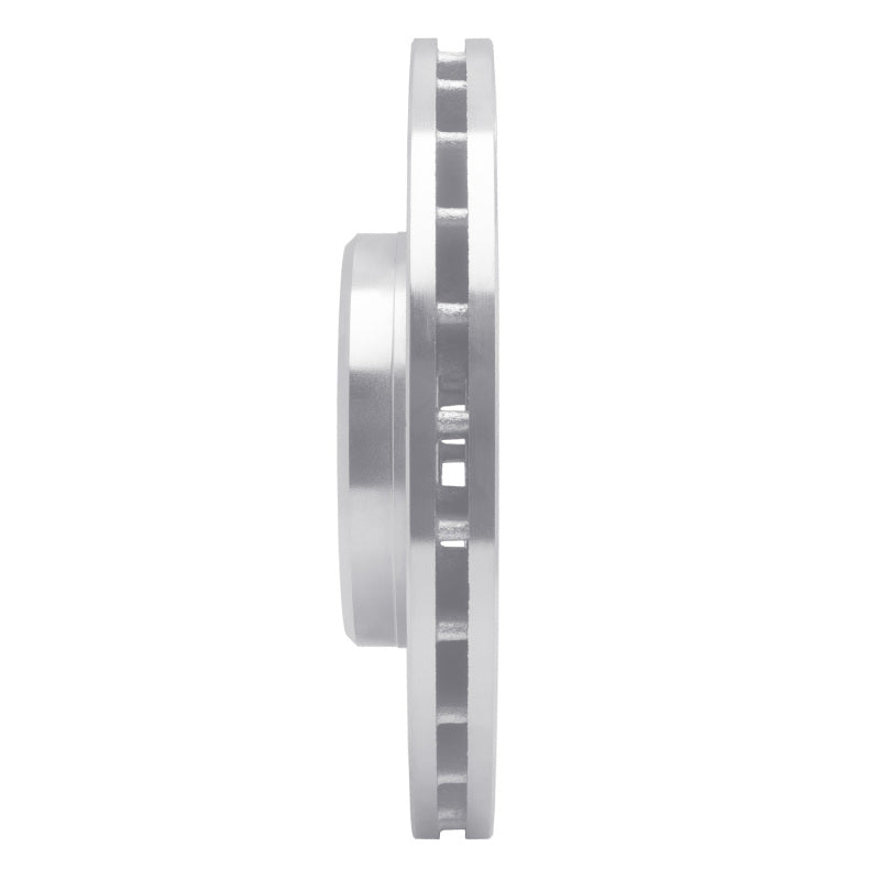 DFC 85-92 Toyota Pickup Front Right Drilled & Slotted Silver Brake Rotor