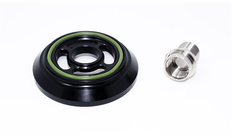 Torque Solution WIX Oil Filter Adapter w/ WIX 57099XP Nissan R35 GT-R VR38