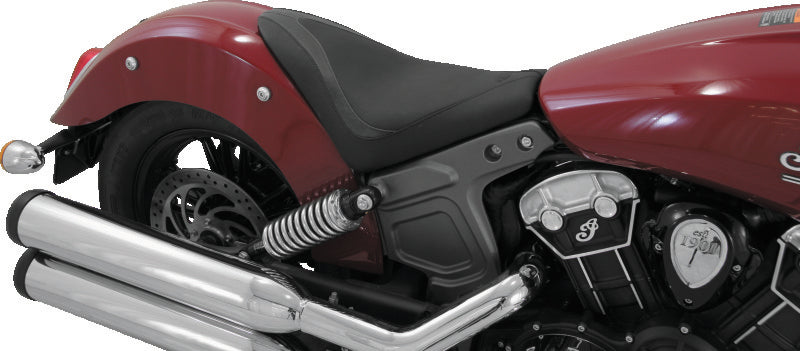 Mustang 15-21 Indian Scout Runaround Solo Seat - Black