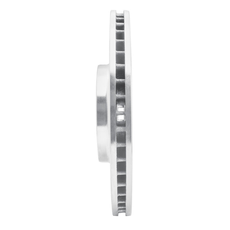 R1 03-05 Nissan Maxima Front Right Drilled & Slotted Silver Brake Rotor