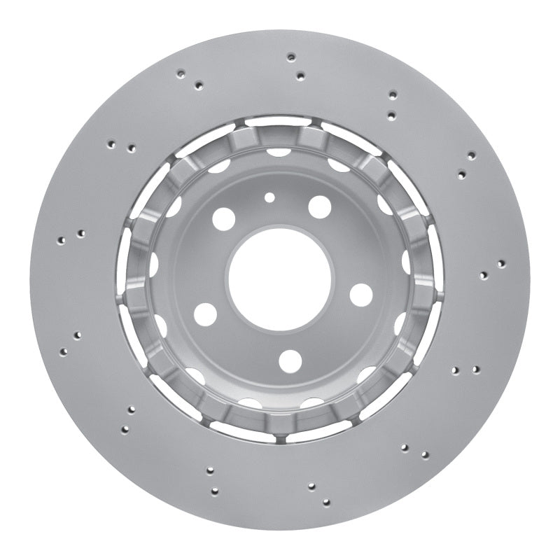 R1 18-25 Audi RS5 Sportback Rear Drilled Carbon Alloy GeoMET Rotor