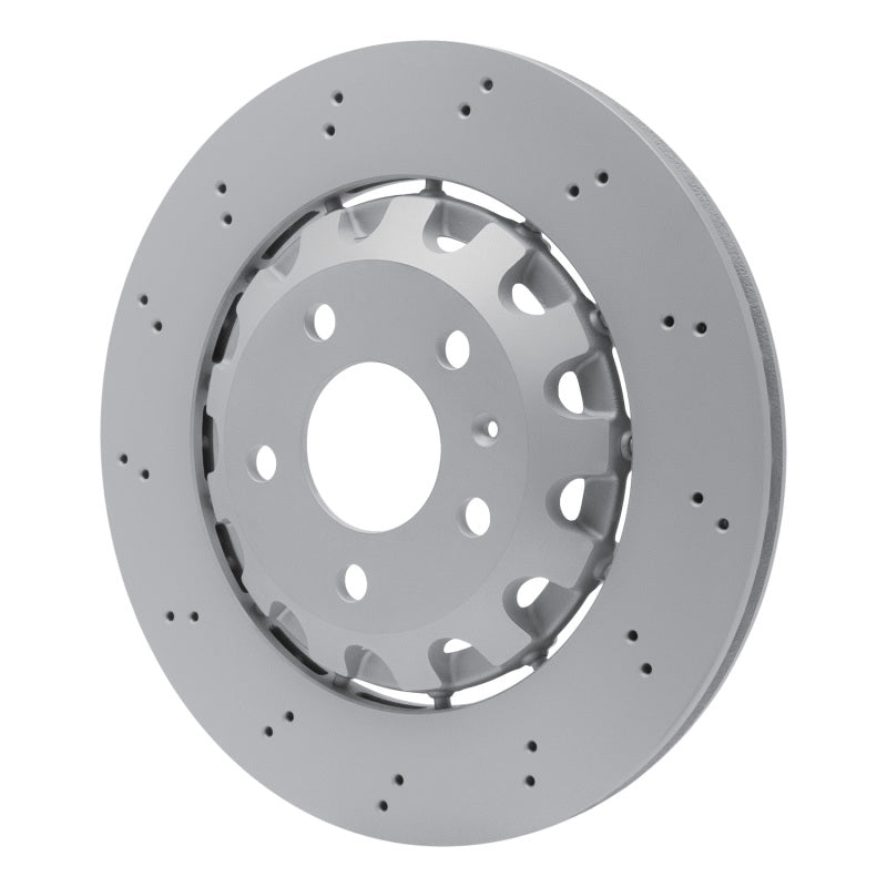 R1 18-25 Audi RS5 Sportback Rear Drilled Carbon Alloy GeoMET Rotor
