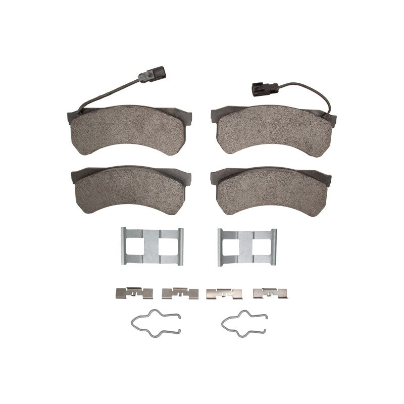 DFC 16-24 Freightliner MT55 Rear/Front 4000 HybriDynamic Brake Pads and Hardware Kit