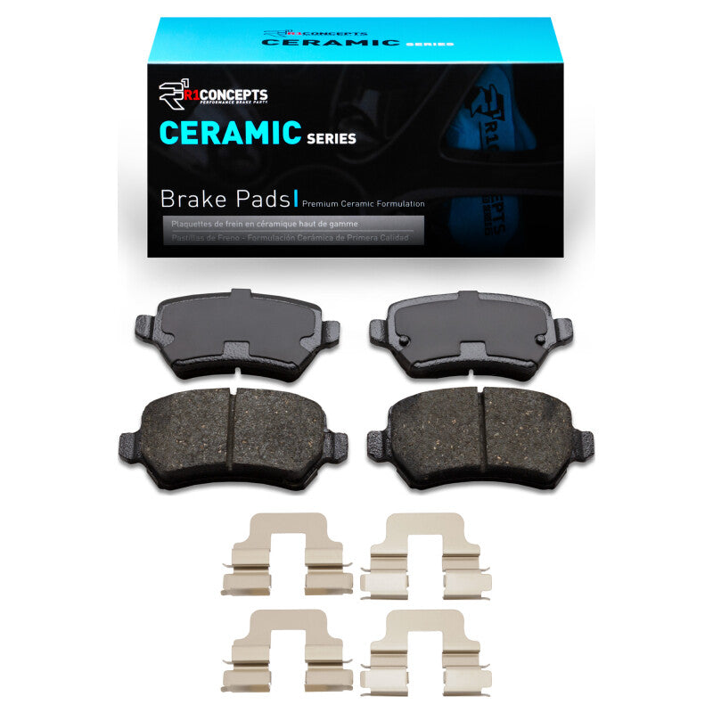 R1 02-08 Chevrolet ASTRA (Mexico) Rear Ceramic Pads & Hardware Kit
