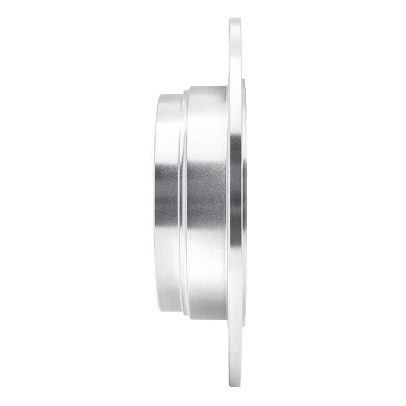 R1 01-03 Acura CL Rear Right Drilled & Slotted Silver Brake Rotor