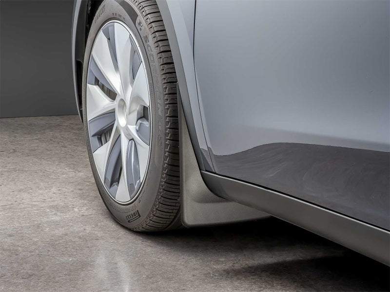 WeatherTech 20-24 Tesla Model Y No Drill Front MudFlaps - Black