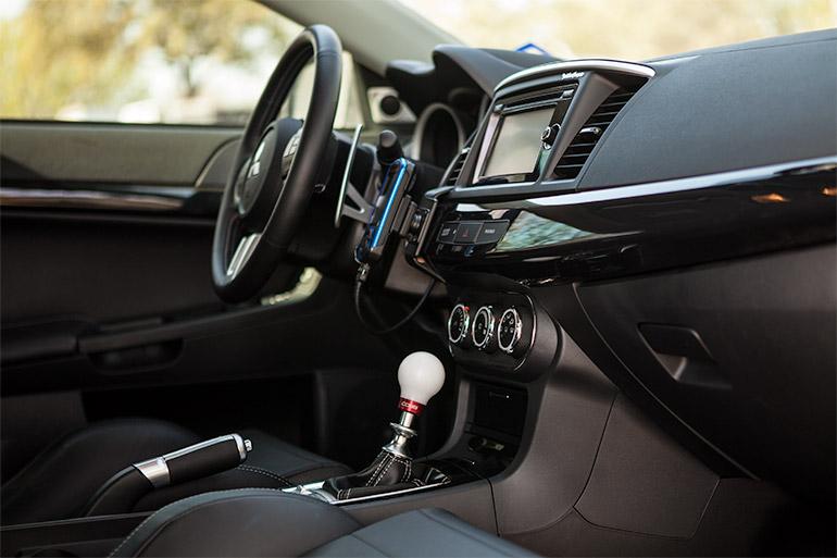 Cobb 08-15 EVO X GSR/MR/MRT White with Red Base Shift Knob
