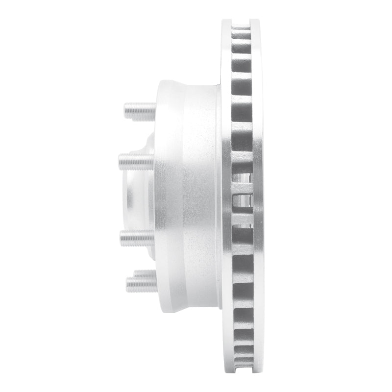 R1 71-95 Chevrolet C20 Suburban Front Left Drilled & Slotted Silver Brake Rotor